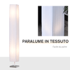 HOMCOM-Lampada-da-Terra-con-Piantana-in-Tessuto-Bianco