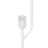 HOMCOM-Lampada-da-Terra-con-Piantana-in-Tessuto-Bianco
