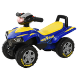 HOMCOM-Quad-Giocattolo-per-Bambini-18-36-Mesi-con-Licenza-GOODYEAR-con-Luci-e-Suoni-Realistici-Blu-e-Giallo-60x31x42cm