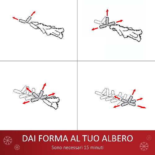 HOMCOM-Albero-di-Natale--20-luci-LED-a-Forma-di-Cristallo-di-Neve-150cm