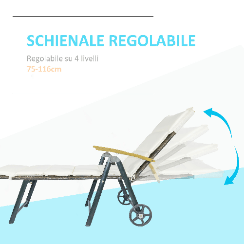 Outsunny-Sdraio-da-Giardino-Pieghevole-Schienale-Reclinabile-4-Livelli-in-PE-Rattan-e-Alluminio