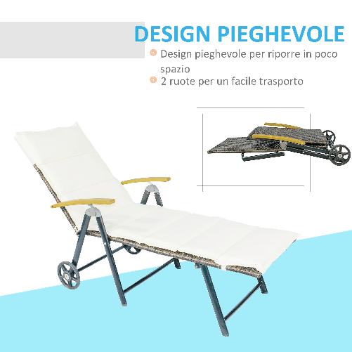 Outsunny-Sdraio-da-Giardino-Pieghevole-Schienale-Reclinabile-4-Livelli-in-PE-Rattan-e-Alluminio