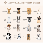 PawHut-Cuccia-per-Cani-e-Gatti-Rotonda-Rialzata-e-Lavabile-in-Cotone-PP-Cuscino-Imbottito-Φ93x15cm-Grigia