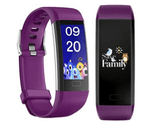 SaveFamily-Kids-Band-Purple---Fitness-tracker-bambini-Controllo-remoto-fotocamera-Impermeabile