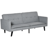HOMCOM-Divano-Letto-a-1-Piazza-in-Tessuto-e-Seduta-a-3-Posti-Schienale-a-3-Reclinazioni-198x81x81cm---Grigio