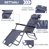 Outsunny-Lettino-Sdraio-Pieghevole-da-Giardino-Piscina-con-Braccioli-Grigio