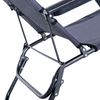 Outsunny-Lettino-Sdraio-Pieghevole-da-Giardino-Piscina-con-Braccioli-Grigio