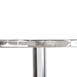 HOMCOM-Tavolo-Bar-Ristorante-in-Acciaio-Inox-Quadrato-60x60cm-Altezza-70-110cm