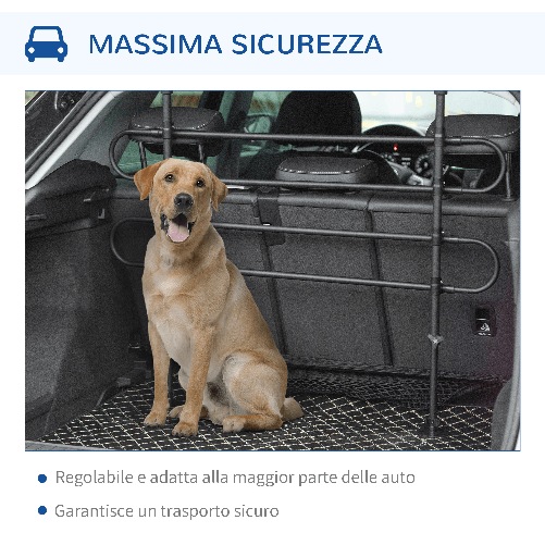 PawHut-Griglia-di-Protezione-Regolabile-per-i-Animali-Domestici-Adatto-a-Ogni-Auto-Nero