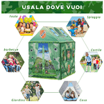 HOMCOM-Ampia-Tenda-Gioco-Mimetica-per-Bambini-3--Anni-Ospita-3-4-Bambini--93x69x103cm-