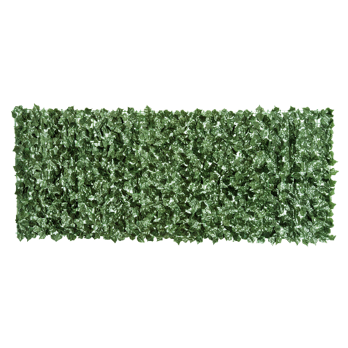 Outsunny-Rotolo-di-Siepe-Artificiale-per-Balcone-e-Giardino-in-PE-Anti-UV-Siepe-Finta-con-Foglie-Verde-Scuro-240x100cm