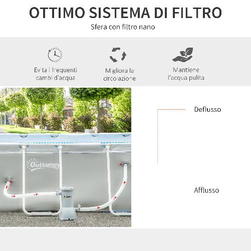 Outsunny-Piscina-Fuori-Terra-Rettangolare-con-Pompa-Filtro-e-Scaletta-440x240x122cm