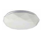 Trade Shop Traesio-plafoniera Soffitto Lavorata 24 Watt 48led Moderno Luce 3000k 4000k 6500k C-0 -