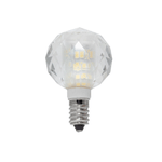 Trade Shop Traesio-lampadina Led Globo E14 Vetro Cristallo Lampada 6watt Luce Calda Fredda Naturale -