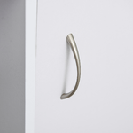 HOMCOM-Scrivania-Moderna-per-PC-e-Computer-con-2-Cassetti-e-1-Armadietto-Scrivania-con-Libreria-Salvaspazio-per-Ufficio-o-Camera-in-Legno-Bianco