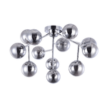 Maytoni Lampada da soffitto Contemporanea Dallas Metallo Cromo 12 Luci Diffusori FumÃ¨