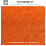 Outsunny-Tetto-di-Ricambio-per-Gazebo-3x3m-in-Poliestere-Impermeabile-Anti-UV-Arancione