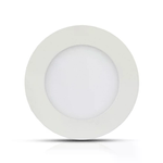 V-TAC PRO Mini Pannello LED 24W Chip Samsung Montaggio ad Incasso Rotondo 3000K