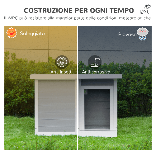 PawHut-Casetta-per-Cani-da-Esterno-con-Porta-e-Terrazza-Cuccia-per-Cani-di-Taglia-Media-Tetto-Apribile-e-Finestra-Grigio