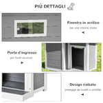 PawHut-Casetta-per-Cani-da-Esterno-con-Porta-e-Terrazza-Cuccia-per-Cani-di-Taglia-Media-Tetto-Apribile-e-Finestra-Grigio