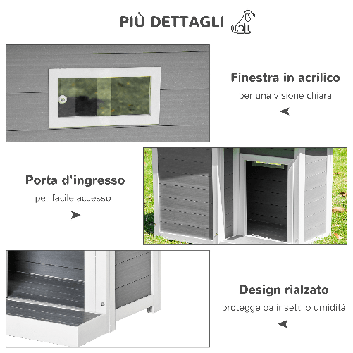 PawHut-Casetta-per-Cani-da-Esterno-con-Porta-e-Terrazza-Cuccia-per-Cani-di-Taglia-Media-Tetto-Apribile-e-Finestra-Grigio