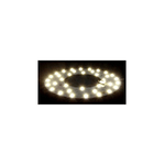 Trade Shop Traesio-circolina Led Ricambio Neon Corona Plafoniere 46 Watt Luce 6500k 4000k 3000k -