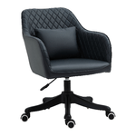 Vinsetto-Sedia-Ufficio-Ergonomica-e-Regolabile-in-Similpelle-Grigio-Scuro-con-2-Punti-Cuscino-Lombare-Massaggiante-57x70x78-86cm