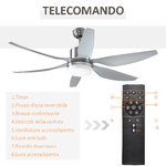 HOMCOM-Ventilatore-da-Soffitto-con-Luce-e-Telecomando-Incluso-6-Velocita-Φ132x40cm