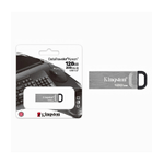 Kingston-pendrive Kingston Usb 3.2 Datatraveler Kyson 128gb In Metallo 200mb/s Dtkn/128gb -