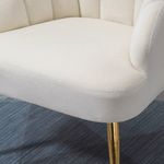 HOMCOM-Poltrona-in-Velluto-Imbottita-con-Schienale-a-Conchiglia-per-Camera-e-Salotto-63x65x84cm