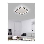 Trade Shop Traesio-plafoniera A Led Moderna Da Soffitto Quadrata 50w Luce Fredda Naturale Calda C12 -