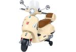 E-Spidko-Vespa-GTS-Super-Sport-a-batteria-12V-colore-crema-mis.-102-x-75-x-51-cm-accensione-con-effetti-sonori-clacson-funzionante-retromarcia-fari-led-anteriori-e-posteriori-sellino-in-pelle-paravento-anteriore-bauletto-porta-oggetti-portata-mas