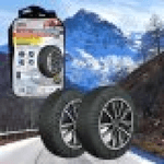 Calze Da Neve per Auto Omologate EN 16662-1-2020 Colore Nero Misura XXXL Catena Tessile Per Pneumatici