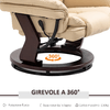 HOMCOM-Set-Poltrona-Relax-e-Pouf-Poggiapiedi-Girevole-a-360°-e-Reclinabile-Similpelle-PU