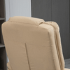HOMCOM-Set-Poltrona-Relax-e-Pouf-Poggiapiedi-Girevole-a-360°-e-Reclinabile-Similpelle-PU