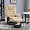 HOMCOM-Set-Poltrona-Relax-e-Pouf-Poggiapiedi-Girevole-a-360°-e-Reclinabile-Similpelle-PU