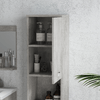kleankin-Set-Mobili-Bagno-con-Mobile-Lavabo-60cm-e-Lavandino-in-Ceramica-Colonna-Bagno-e-Specchiera-Grigio