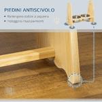 PawHut-Doppia-Ciotola-per-Cani-Rialzata-Regolabile-2-Ciotole-in-Acciaio-e-Base-in-Legno-per-Cani-Grandi-e-Piccoli-49x25x41cm