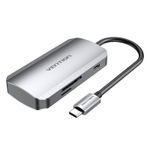 Vention-TNHHB-hub-di-interfaccia-USB-tipo-C-5000-Mbit-s-Grigio