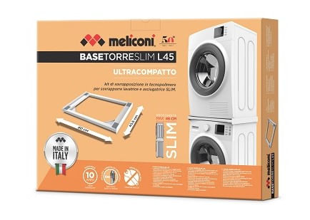 Meliconi-Base-Torre-Slim-L45-accessorio-e-componente-per-lavatrice-Kit-di-sovrapposizione-1-pz