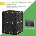 Outsunny-bidone-per-compostaggio-300L---Nero