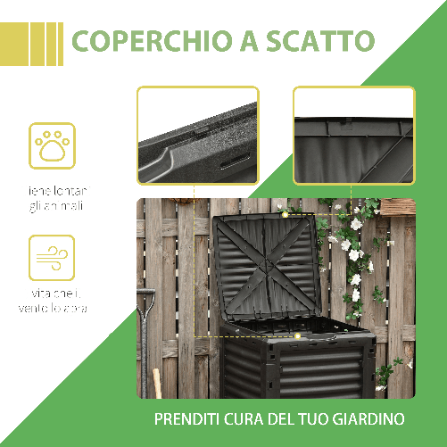 Outsunny-bidone-per-compostaggio-300L---Nero