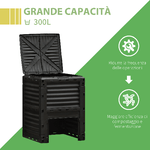 Outsunny-bidone-per-compostaggio-300L---Nero