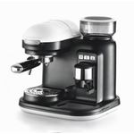 Ariete 1318 Moderna Macchina per caffè espresso con macinacaffè integrato, per caffè in grani e macinato