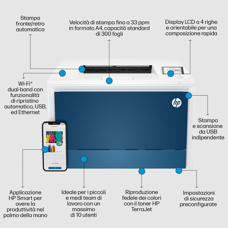 Stampante-Color-LaserJet-Pro-4202dw