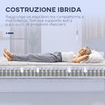 HOMCOM-Materasso-Matrimoniale-180x190x20-cm-in-Memory-Foam-con-Molle-Insacchettate-e-Fodera-Trapuntata-Traspirante