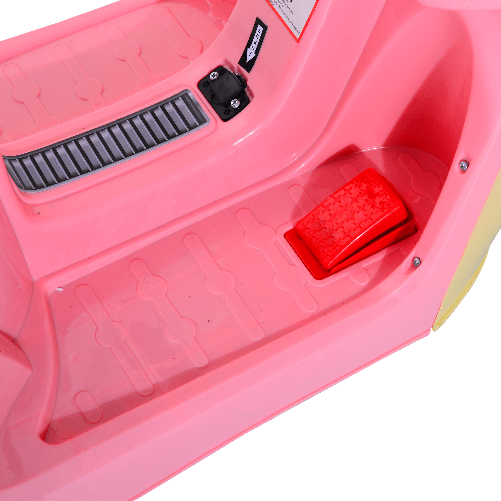 HOMCOM-Motorino-per-bambini-Triciclo-Elettrico-per-Bambine-6V-con-Luci-e-Musica-Rosa