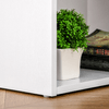 HOMCOM-Scrivania-Porta-PC-con-3-Cassetti-e-3-Ripiani-Scrivania-per-Camera-e-Ufficio-in-Legno-120x49x72cm-Bianco
