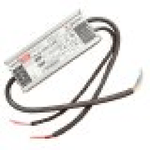 MeanWell HLG-40H-24B Alimentatore Led Driver CV CC Dimmerabile IP67 40W 24V 1,67A Input 220V e 110V