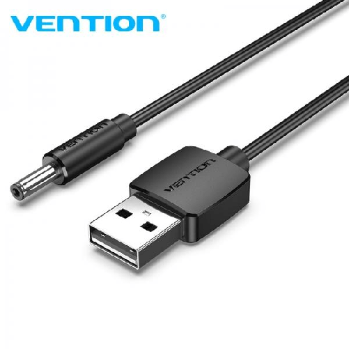 Vention-CEXBD-cavo-di-alimentazione-Nero-05-m-USB-A-DC-3.5mm